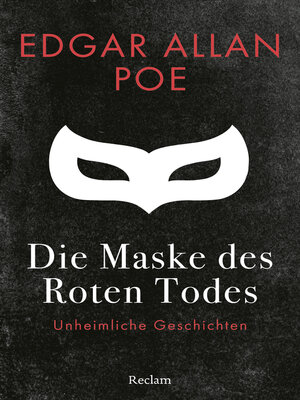 cover image of Die Maske des Roten Todes. Unheimliche Geschichten